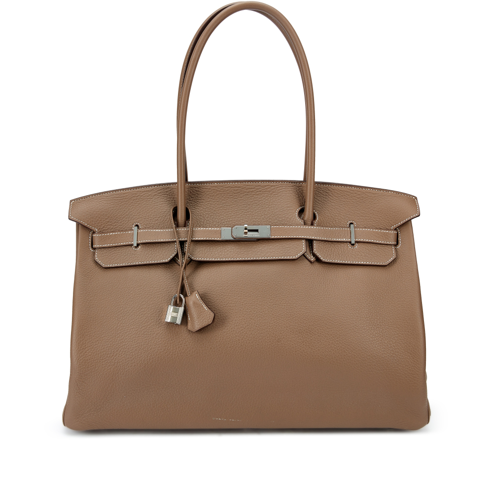 Hermès

Etoupe Togo JPG Shoulder Birkin 45 Palladium Hardware, 2006