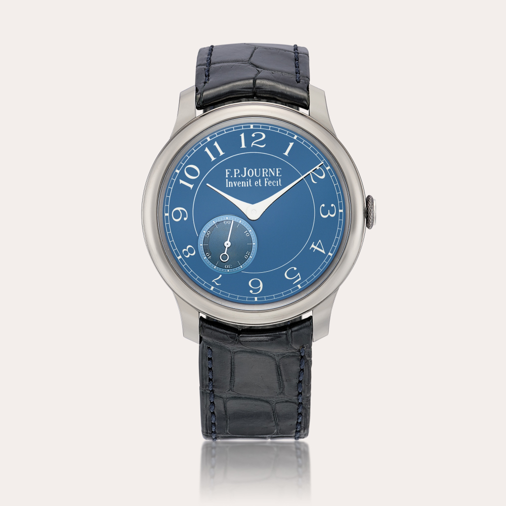 F. P. Journe Chronomètre Bleu | A tantalum wristwatch, Circa 2014 | 鉭金屬腕錶，約2014年製
