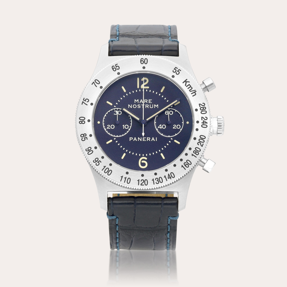 Panerai Mare Nostrum Acciaio, Reference PAM00716 | A limited edition stainless steel chronograph wristwatch, Circa 2017 | 沛納海 | Mare Nostrum Acciaio 型號PAM00716 | 限量版精鋼計時腕錶，約2017年製