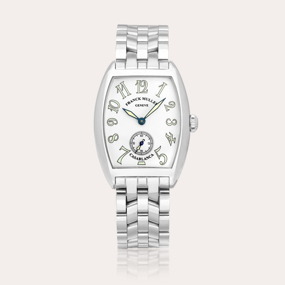 Franck Muller Casablanca, Reference 7502 S6 | A stainless steel wristwatch with bracelet, Circa 2000 | Casablanca 型號7502 S6 | 精鋼鏈帶腕錶，約2000年製