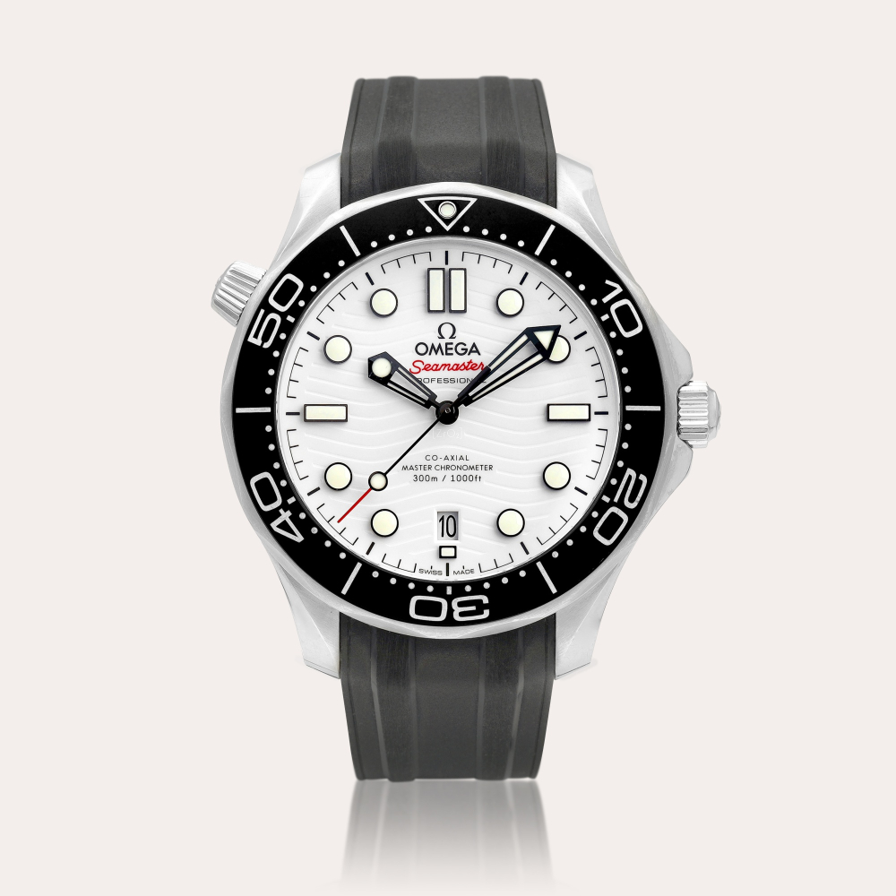 Omega Seamaster Diver, Reference 210.32.42.20.04.001 | A stainless steel wristwatch with date, Circa 2020 | 歐米茄 | 海馬潛水系列 型號210.32.42.20.04.001 | 精鋼腕錶，備日期顯示，約2020年製