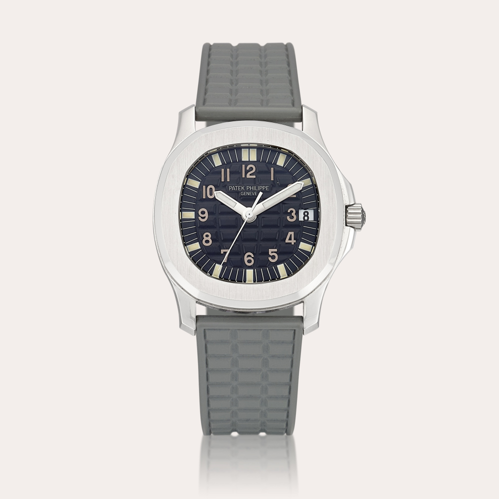 Patek Philippe Aquanaut, Reference 5066 | A stainless steel wristwatch with date, Circa 2005 | 百達翡麗 | Aquanaut 型號 5066 | 精鋼鏈帶腕錶，備日期顯示，約2005年製