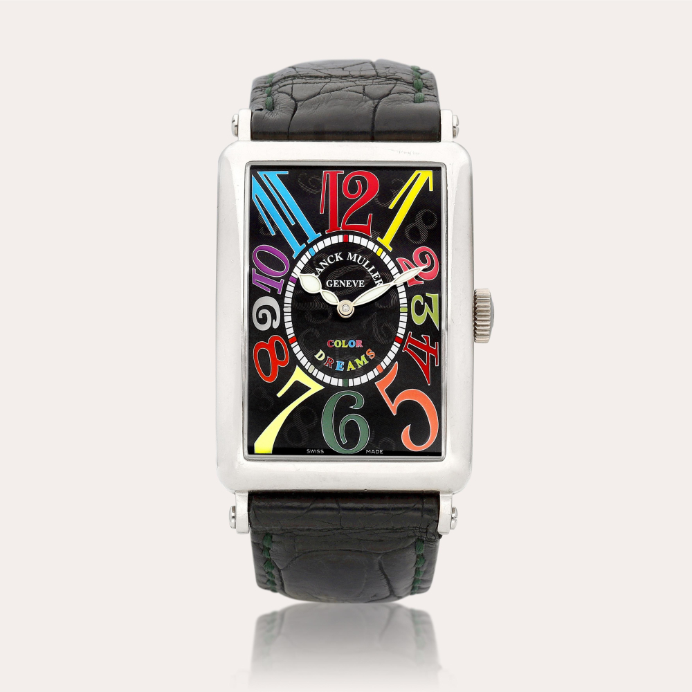 Franck Muller Color Dreams, Reference 1200 SC | A white gold wristwatch, Circa 2005 | Color Dreams 型號1200 SC | 白金腕錶，約2005年製