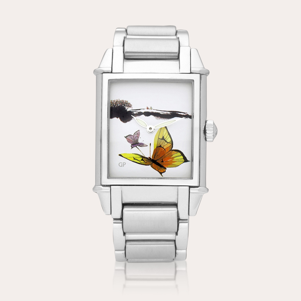 Girard-Perregaux Vintage 1945, Reference 25932 | A limited edition stainless steel wristwatch with bracelet, Circa 2010 | 芝柏 | Vintage 1945 型號25932 | 限量版精鋼鏈帶腕錶，約2010年製
