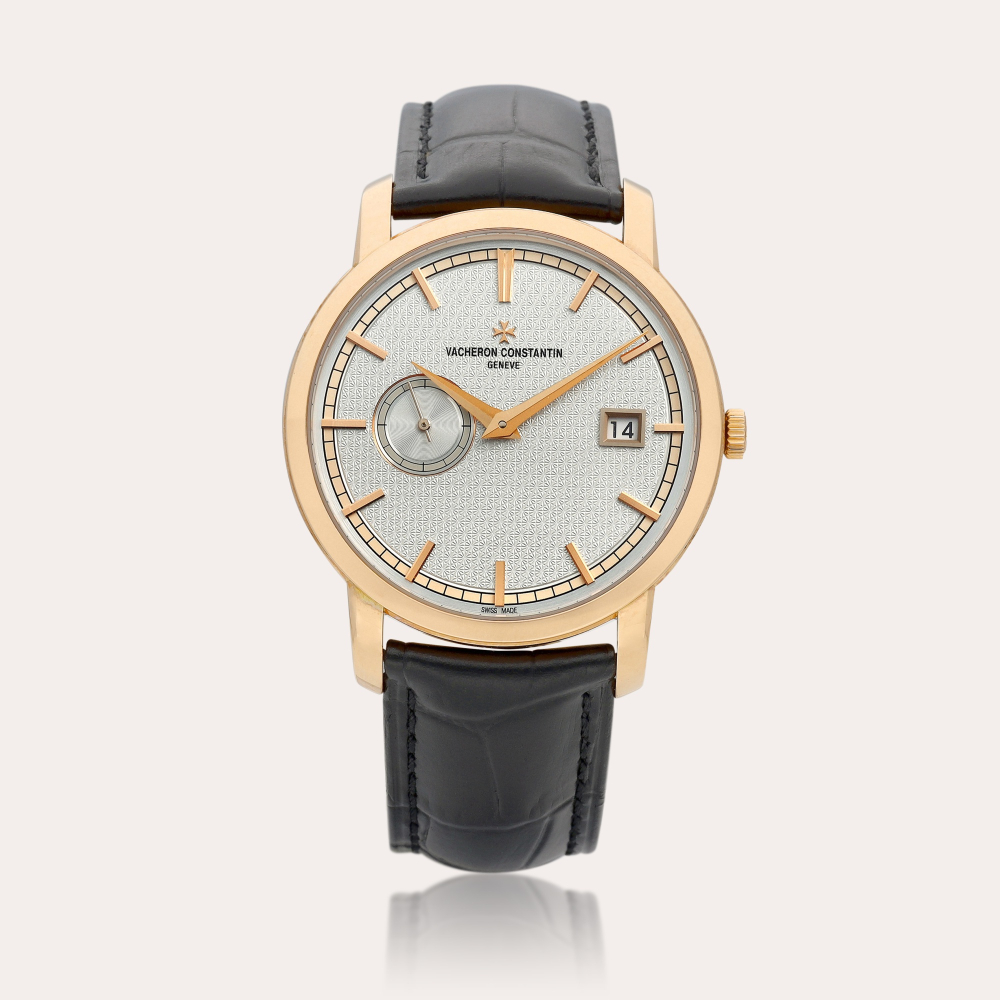 Vacheron Constantin Traditionelle Harrods Edition, Reference 87172/000R-B608 | A limited edition pink gold wristwatch with date, Circa 2019 | 江詩丹頓 | Traditionelle Harrods Edition 型號87172/000R-B608 | 限量版粉紅