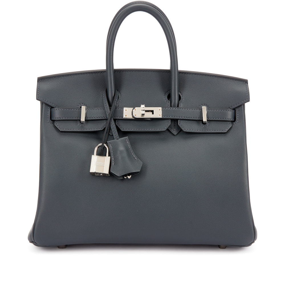 Hermès Gris Misty Swift Birkin 25 Palladium Hardware, 2024
