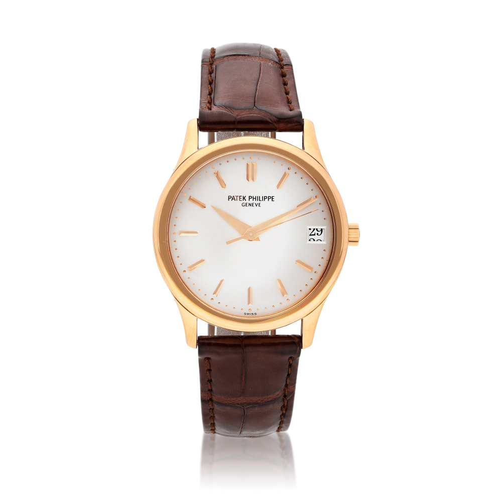 Calatrava, Ref. 3998 | A yellow gold wristwatch with date | Circa 1995