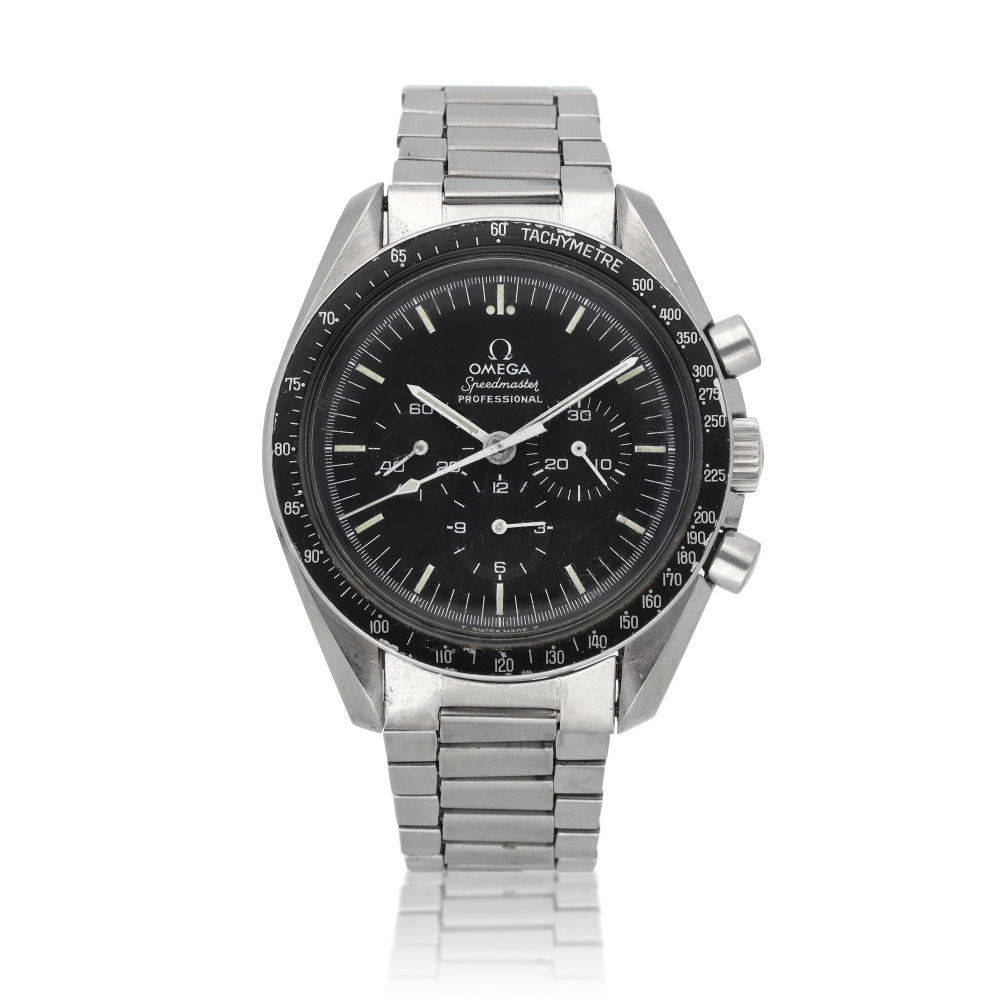 Omega Speedmaster ref. 145022-74 ST | A stainless steel manual winding chronograph wristwatch | Circa. 1975