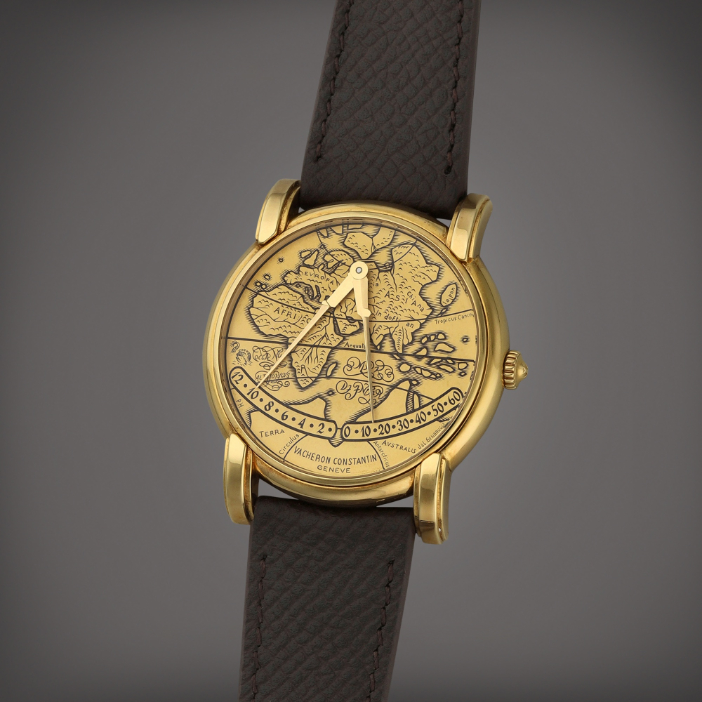 Vacheron Constantin Mercator, Reference 43050 | A yellow gold double retrograde wristwatch | Circa 1995