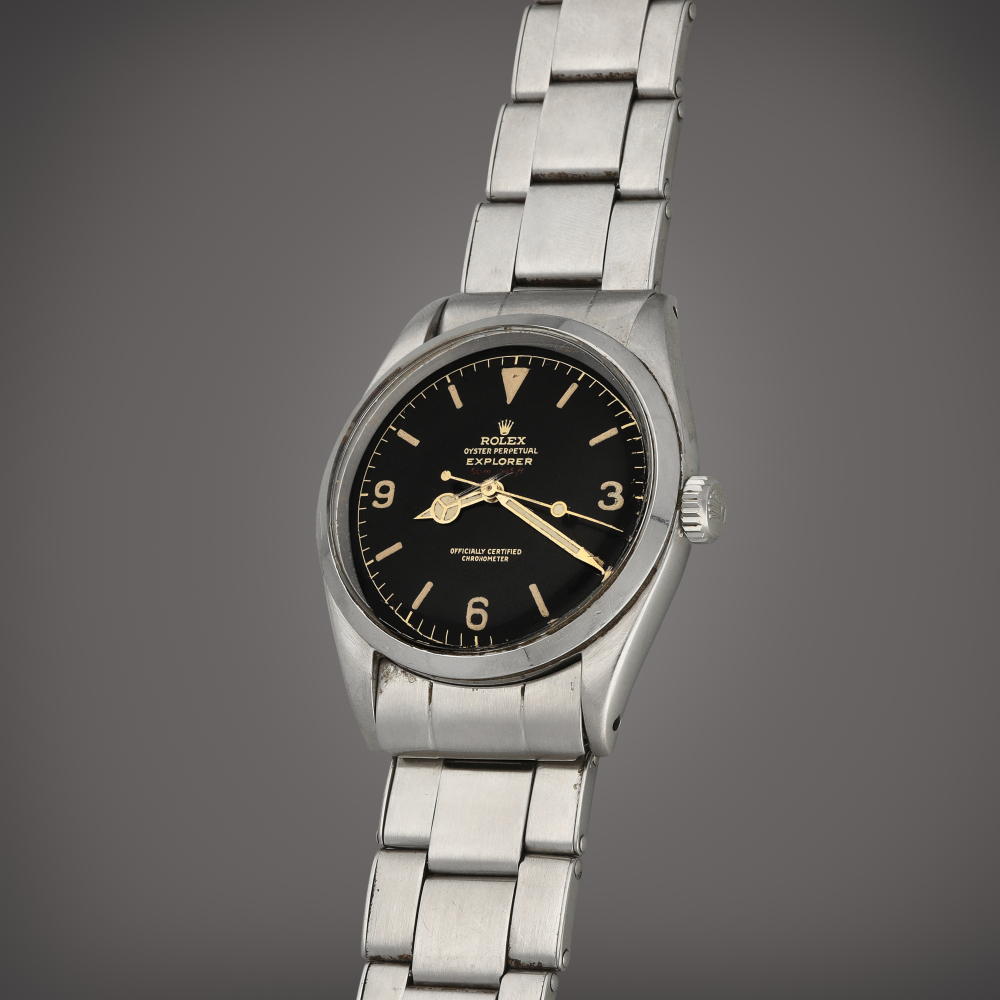 Rolex Explorer 'Red Depth', Reference 6610 | A stainless steel wristwatch | Circa 1956