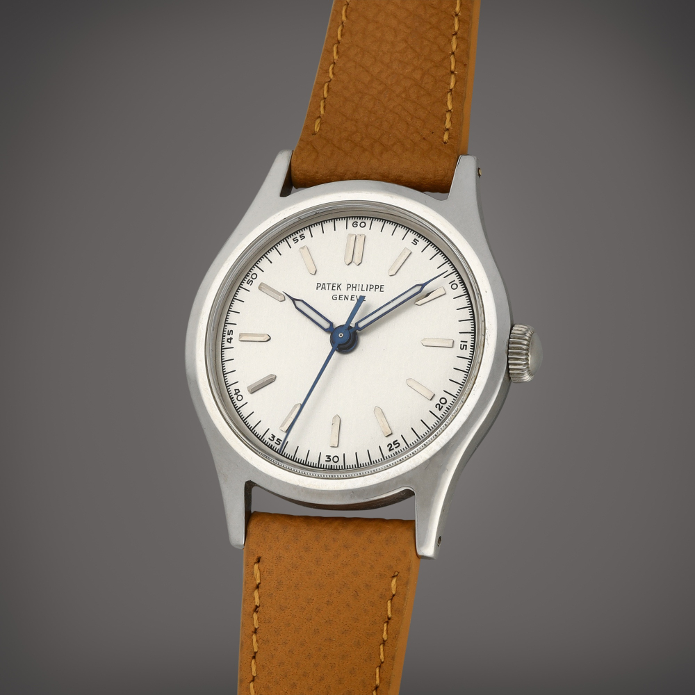 Patek Philippe Calatrava, Reference 565 | A stainless steel wristwatch | Circa 1944