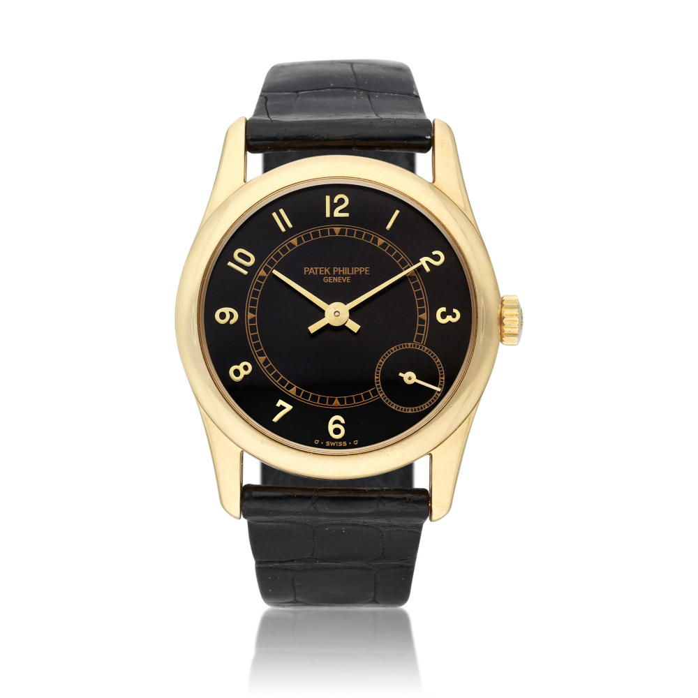 Reference 5000 Calatrava | A yellow gold automatic wristwatch, Circa 1995