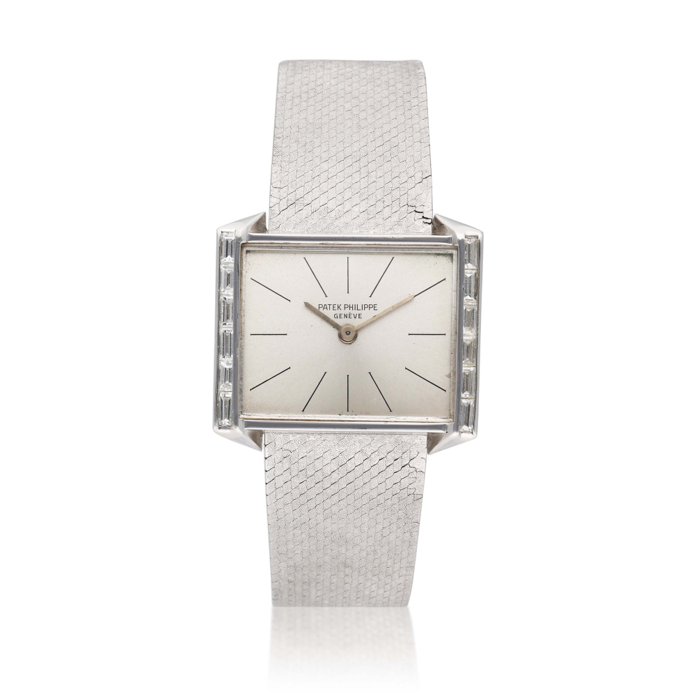 Reference 3506/3 | A white gold and diamond-set bracelet watch, Circa 1970