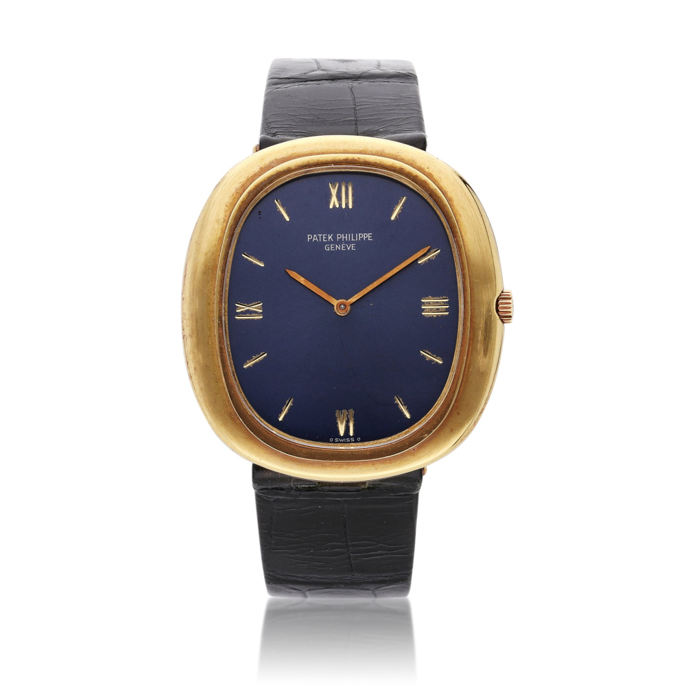 Reference 3589 Ellipse | A yellow gold oval wristwatch, Circa 1975