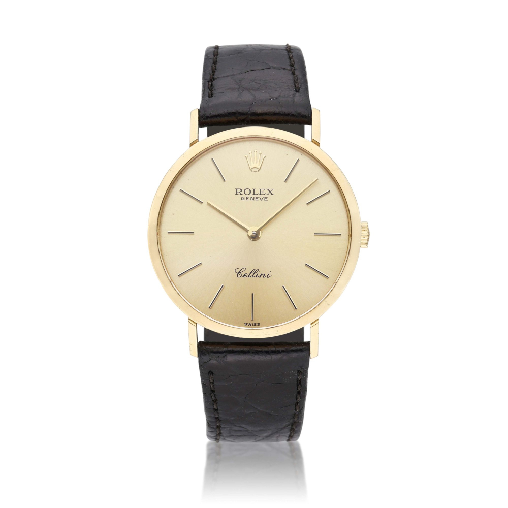 Reference 4112 Cellini | A pink gold wristwatch, Circa 1995