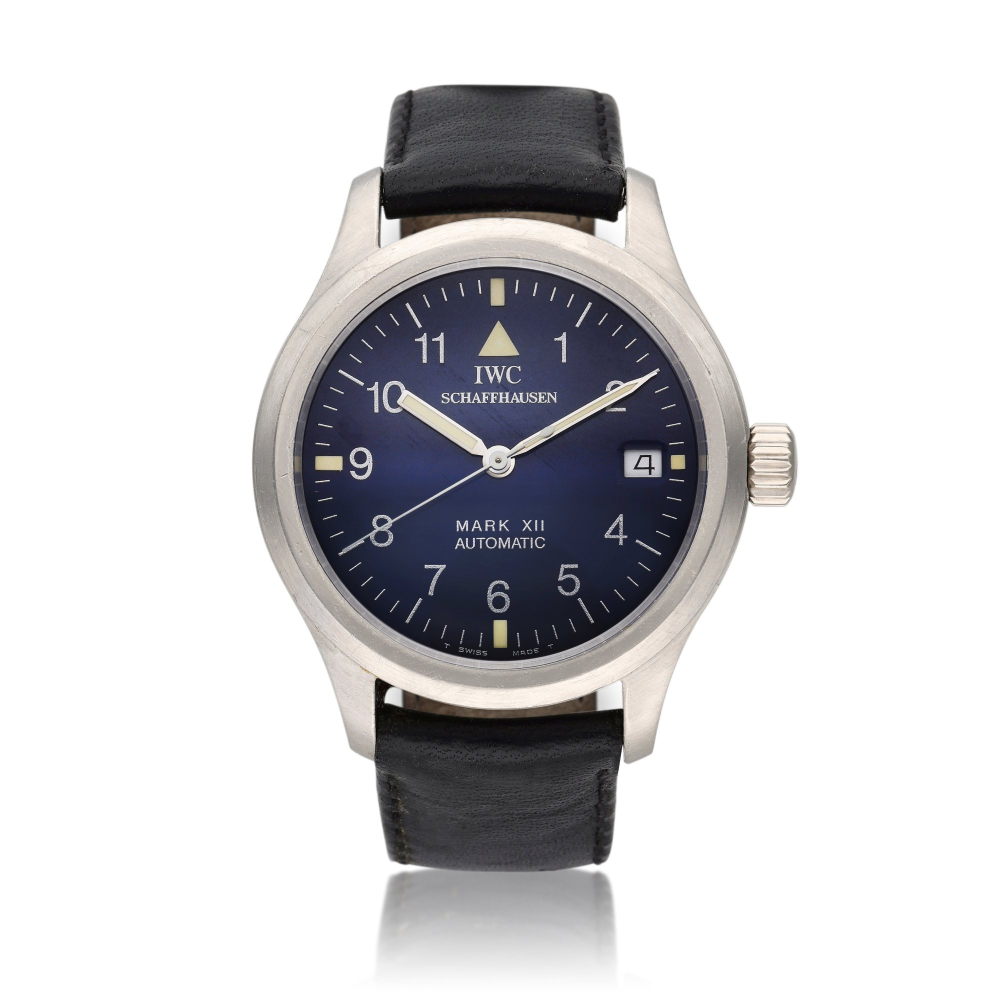 Reference 3241 Mark XII | A platinum limited edition automatic wristwatch with date, Circa 1995