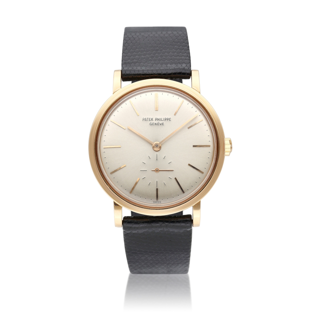 Reference 3429 Calatrava | A pink gold automatic wristwatch, Circa 1963