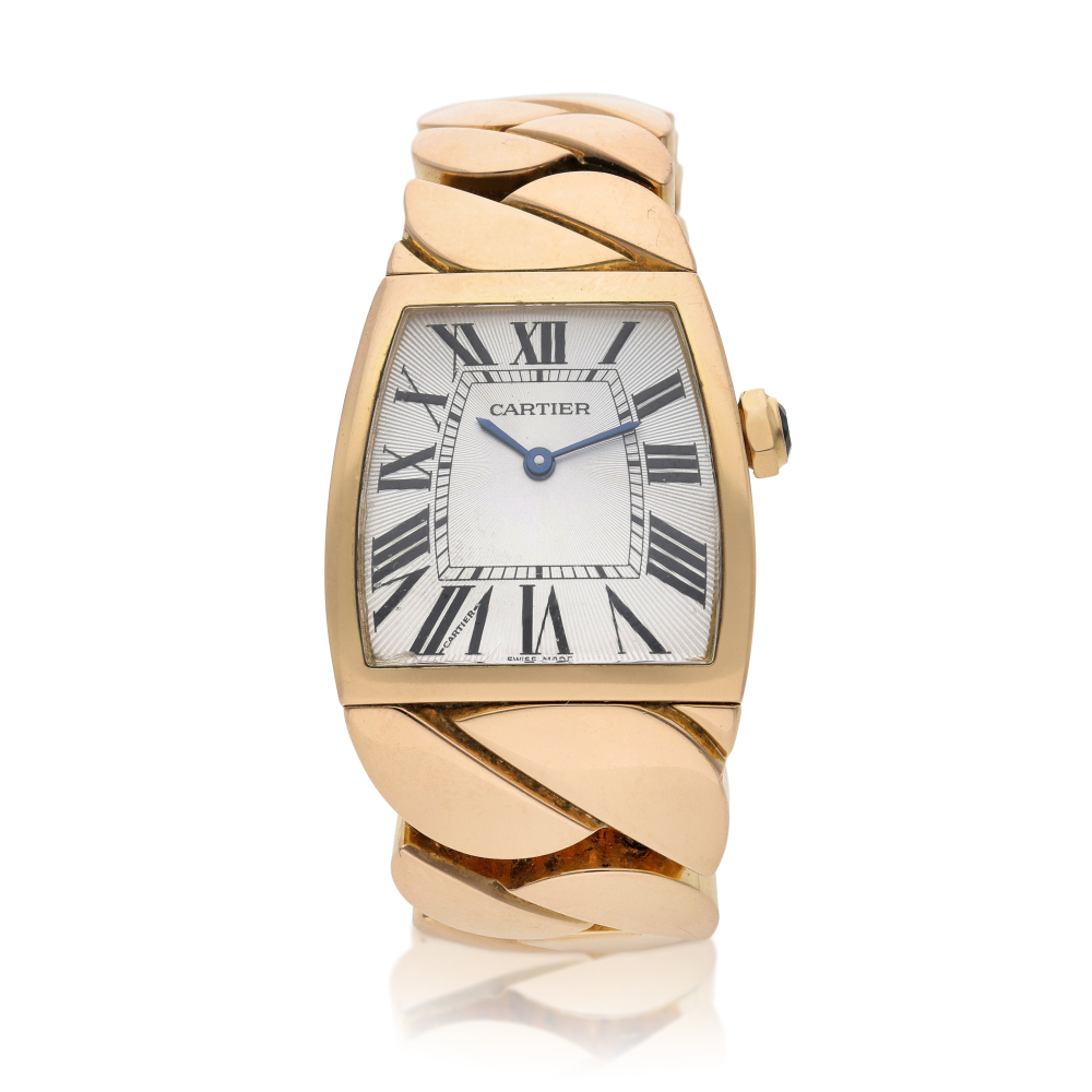 Reference 2896 La Dona | A pink gold wristwatch with bracelet, Circa 2000