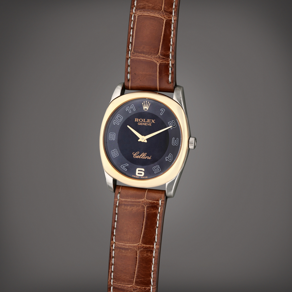 Reference 4233 Cellini Danaos | A pink and white gold wristwatch, Circa 1999