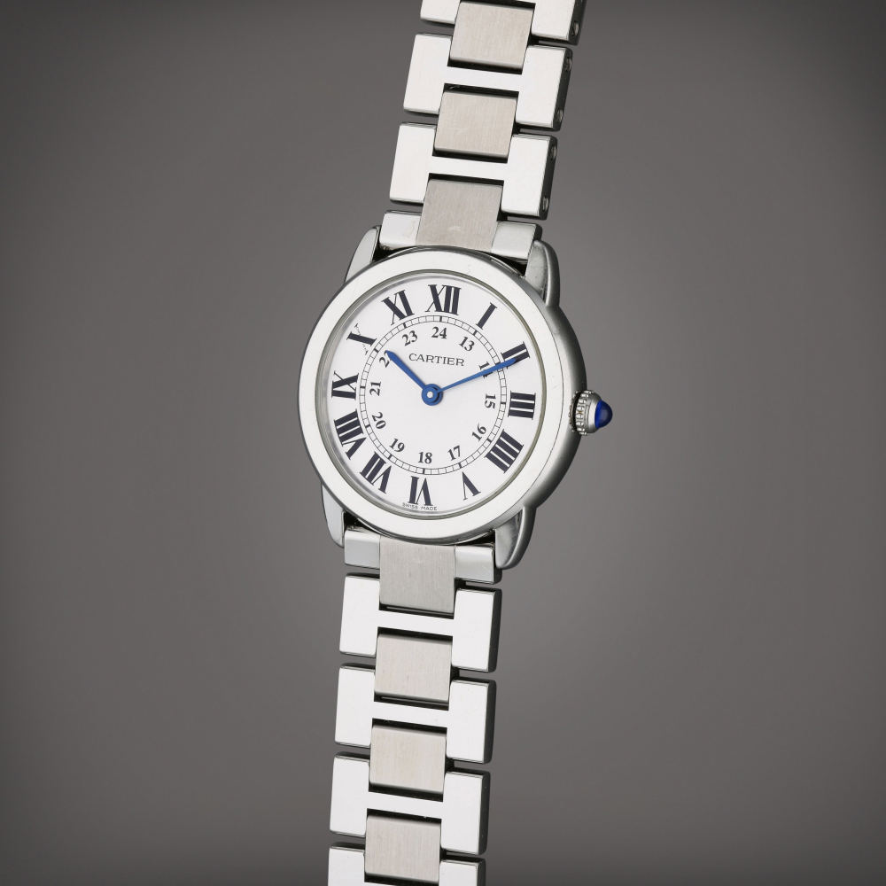Reference 3601 Ronde Solo | A stainless steel wristwatch with bracelet, Circa 2018