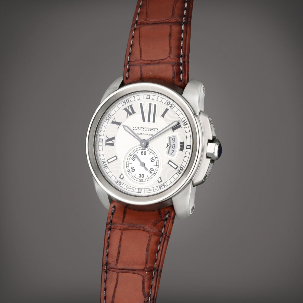 Reference 3389 Calibre | A stainless steel automatic wristwatch with date, Circa 2011