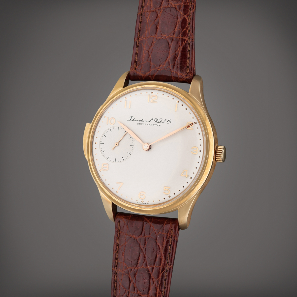 Reference 5240 Portugieser Repetition Minutes | A limited edition pink gold minute repeating wristwatch, Circa 2000