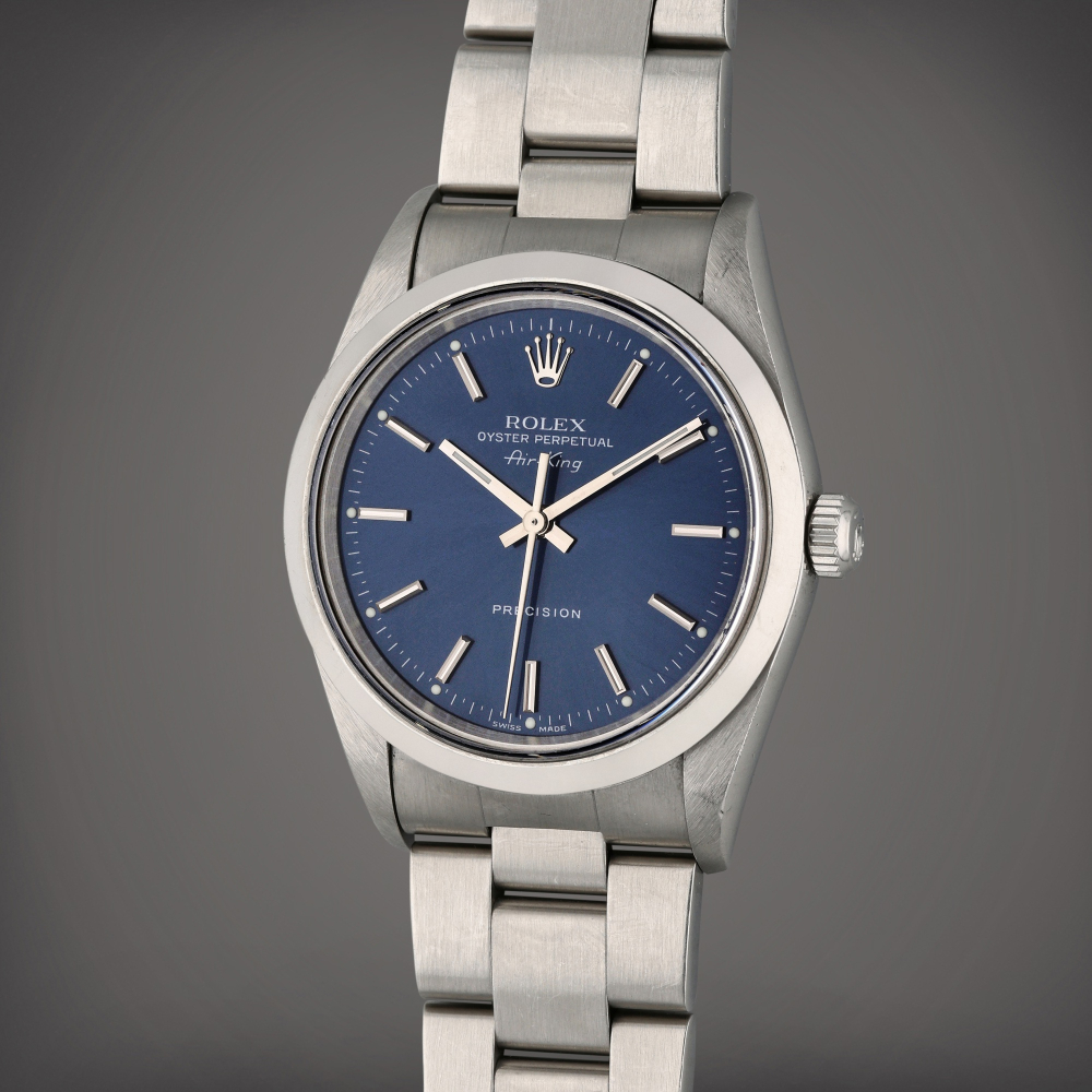 Reference 14000 Air-King | A stainless steel automatic wristwatch with bracelet, Circa 1997