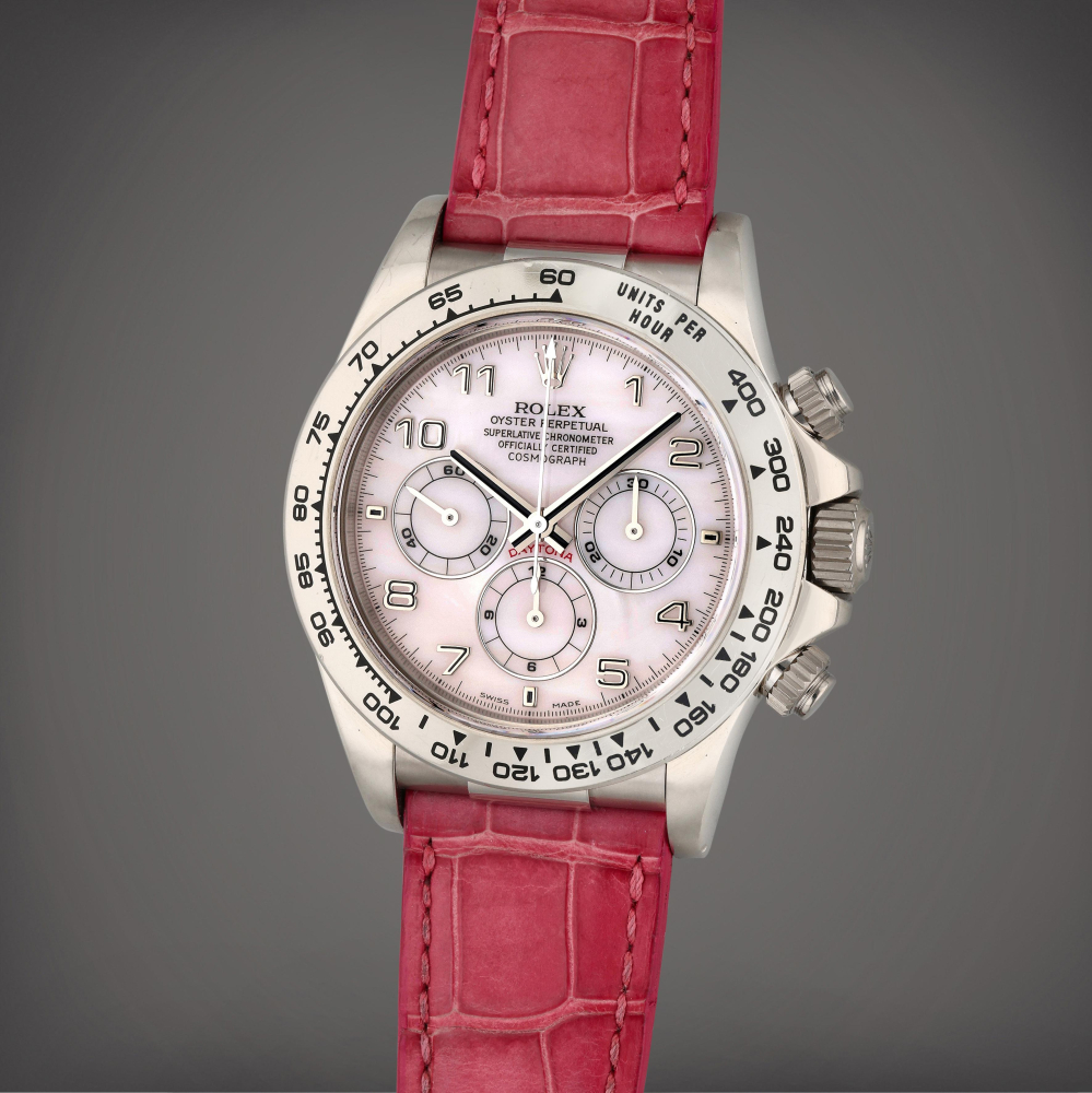 Reference 16519 Daytona | A white gold automatic chronograph wristwatch, Circa 1997