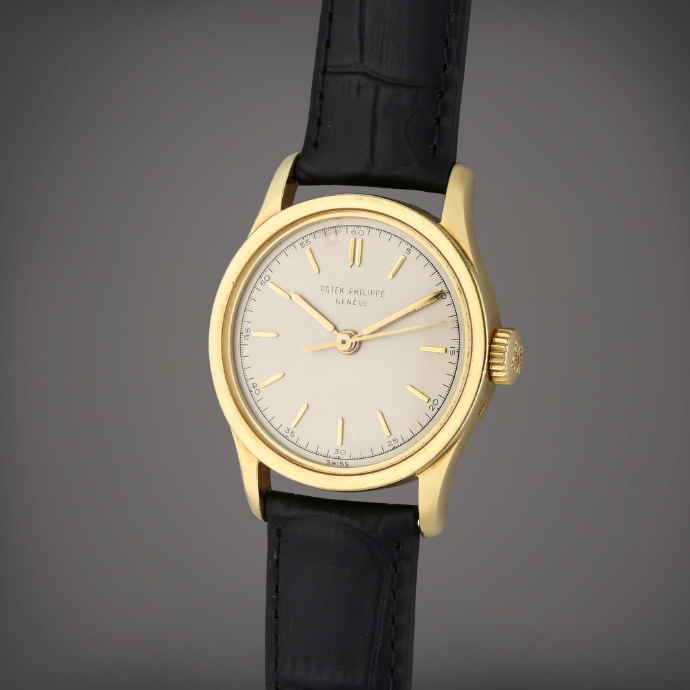 Reference 2555 | A yellow gold wristwatch, Circa 1955
