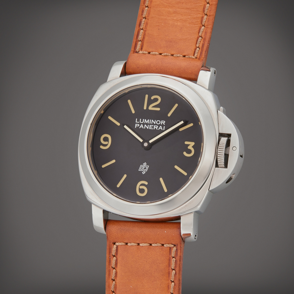 Reference 5218-201/A Luminor Logo 'Pre-Vendome' | A stainless steel wristwatch, Circa 1993 | The Hammer Collection