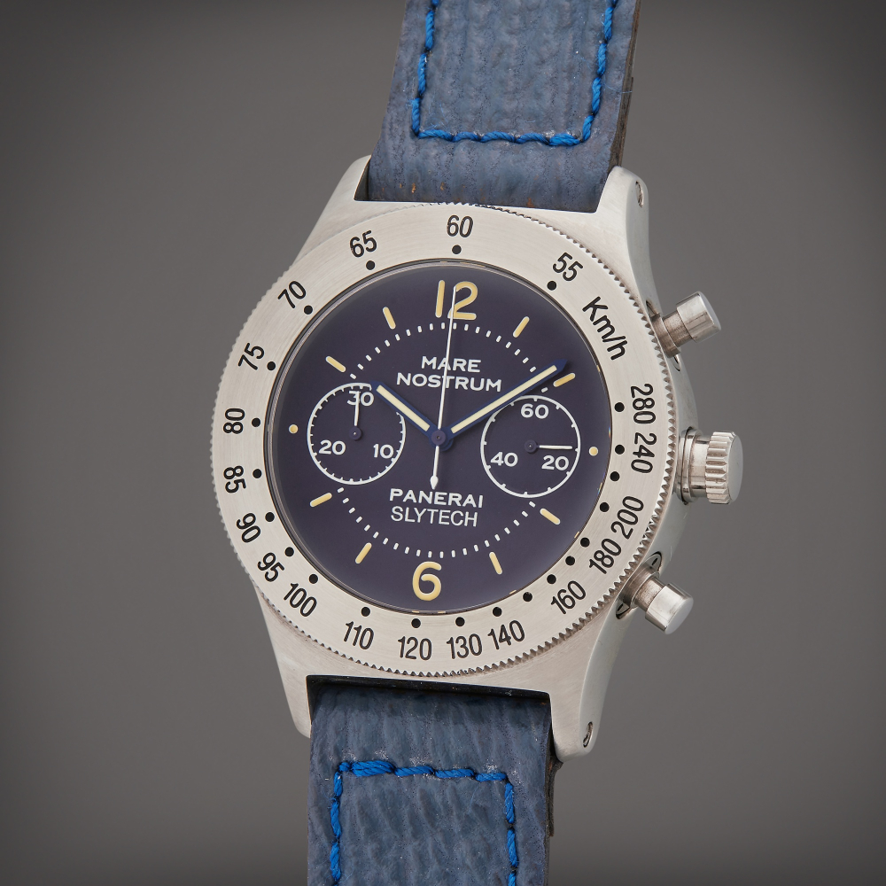 Reference 5218-302 Slytech Mare Nostrum 'Pre-Vendome' | A stainless steel chronograph wristwatch, Circa 1996 | The Hammer Collection
