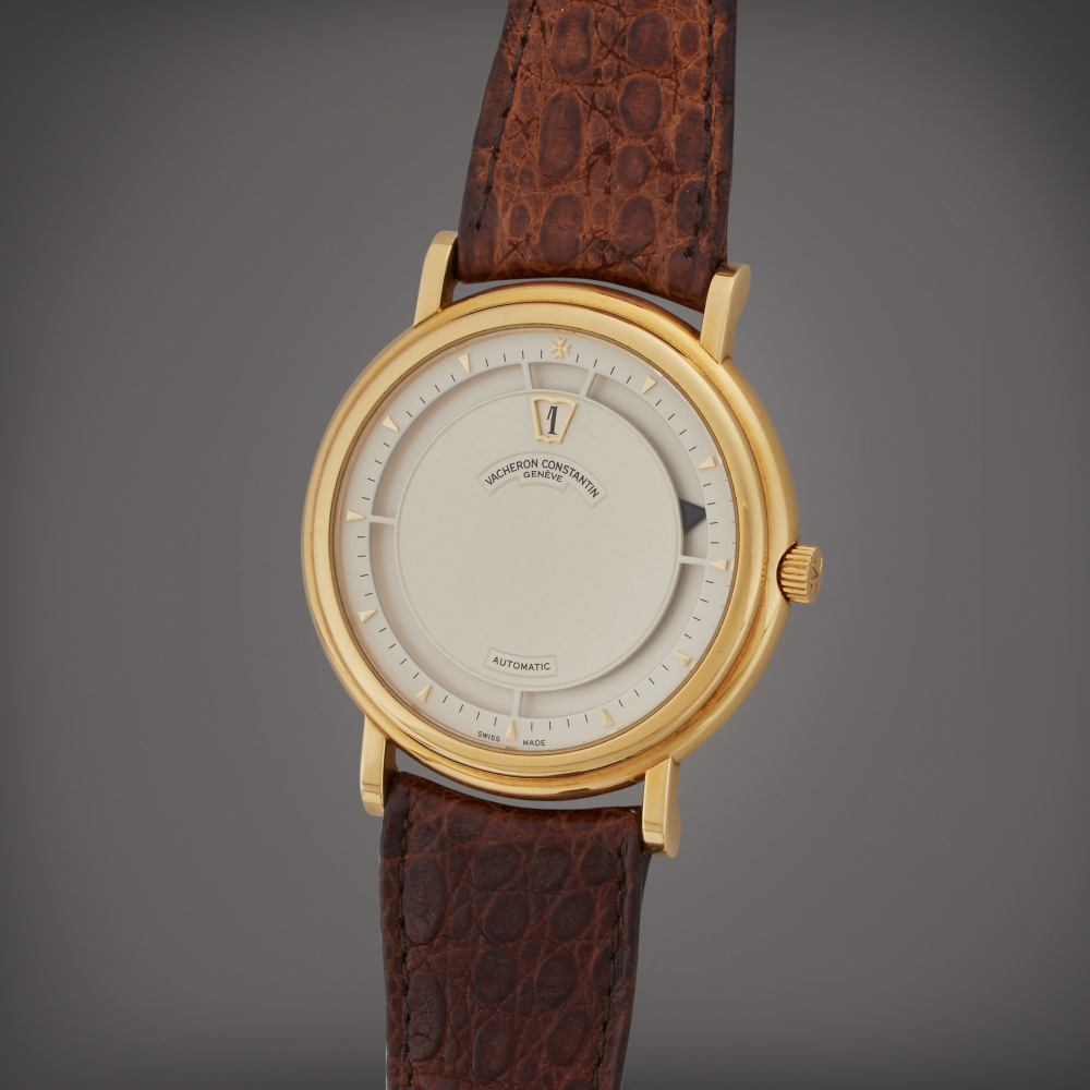 Reference 43040 Jump Hour | A yellow gold jumping hour wristwatch, Circa 1994