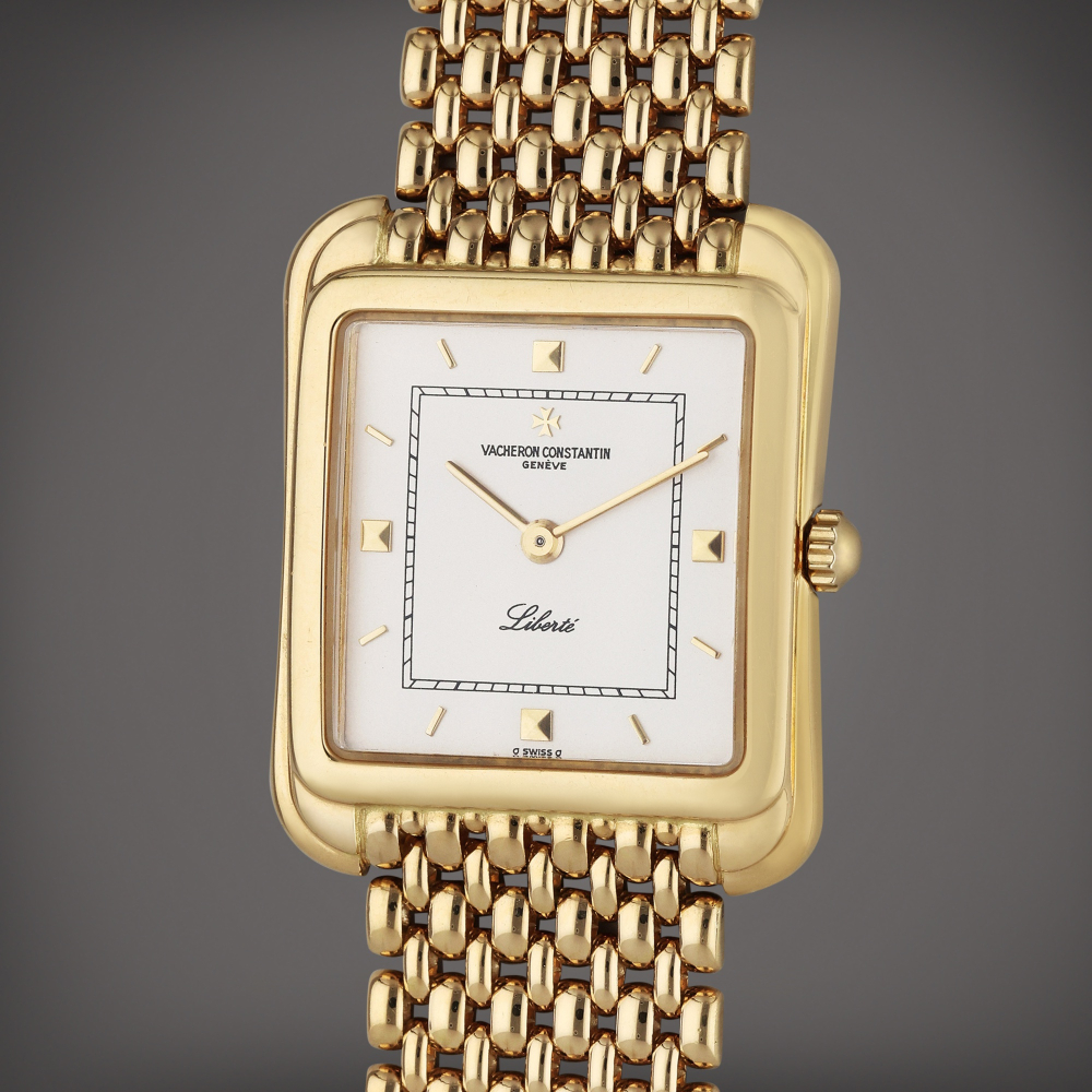 Reference 31100/464-J Liberte | A limited edition yellow gold bracelet watch, Circa 1991