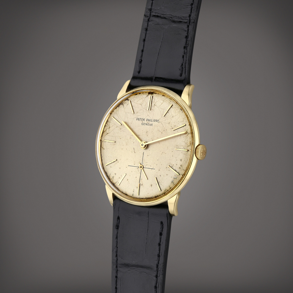 Patek Philippe Reference 2573/2 Calatrava | A yellow gold wristwatch, Made in 1968