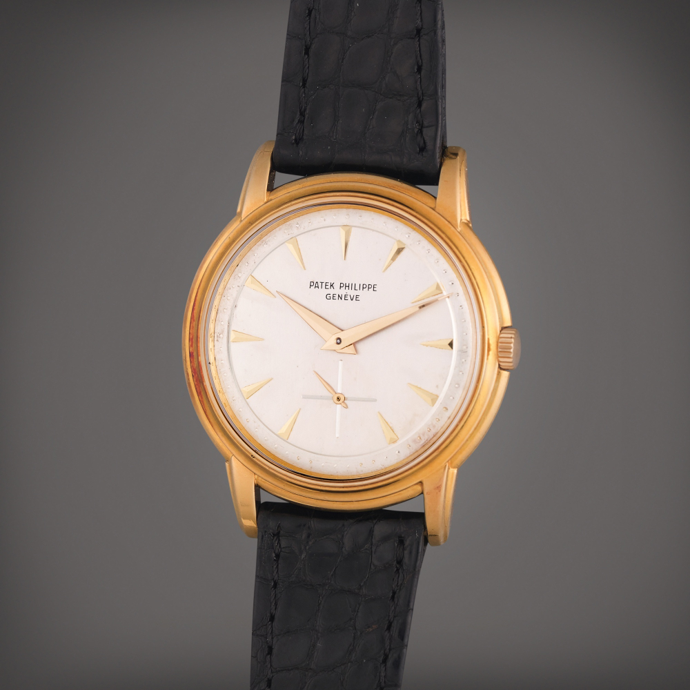 Patek Philippe Reference 2525/1J Calatrava | A yellow gold wristwatch, Circa 1955