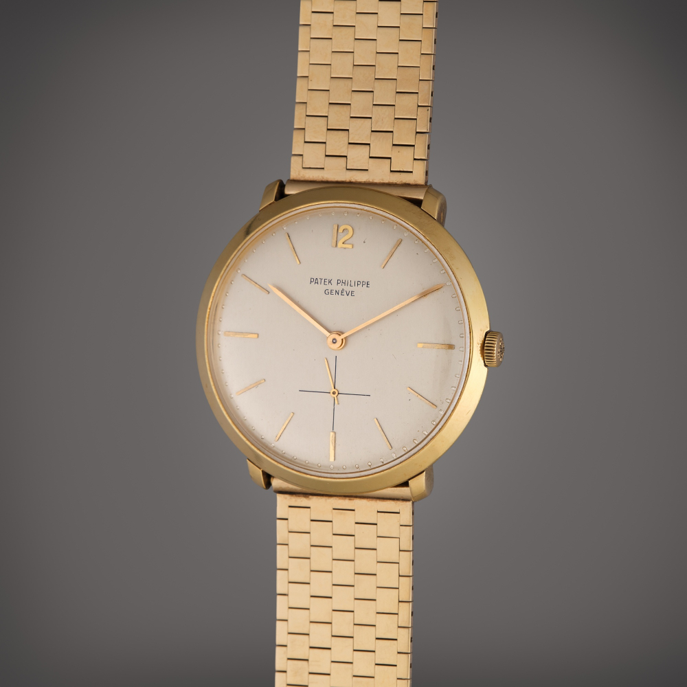 Patek Philippe Reference 2572 Calatrava | A yellow gold wristwatch, Circa 1955