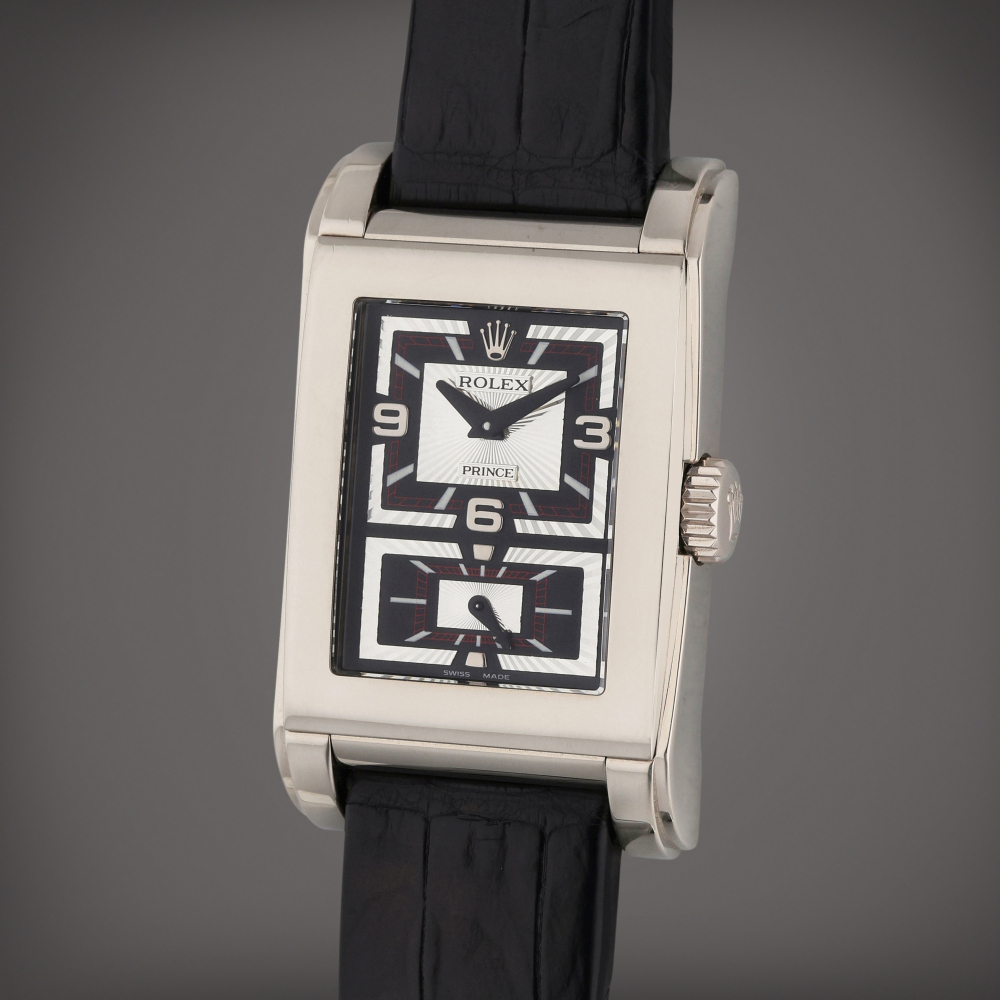 Rolex Reference 5443 Cellini Prince | A white gold wristwatch, Circa 2006