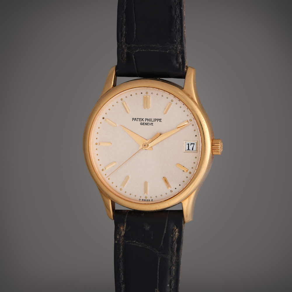 Patek Philippe Reference 3998 Calatrava | A yellow gold automatic wristwatch with date, Circa 1997