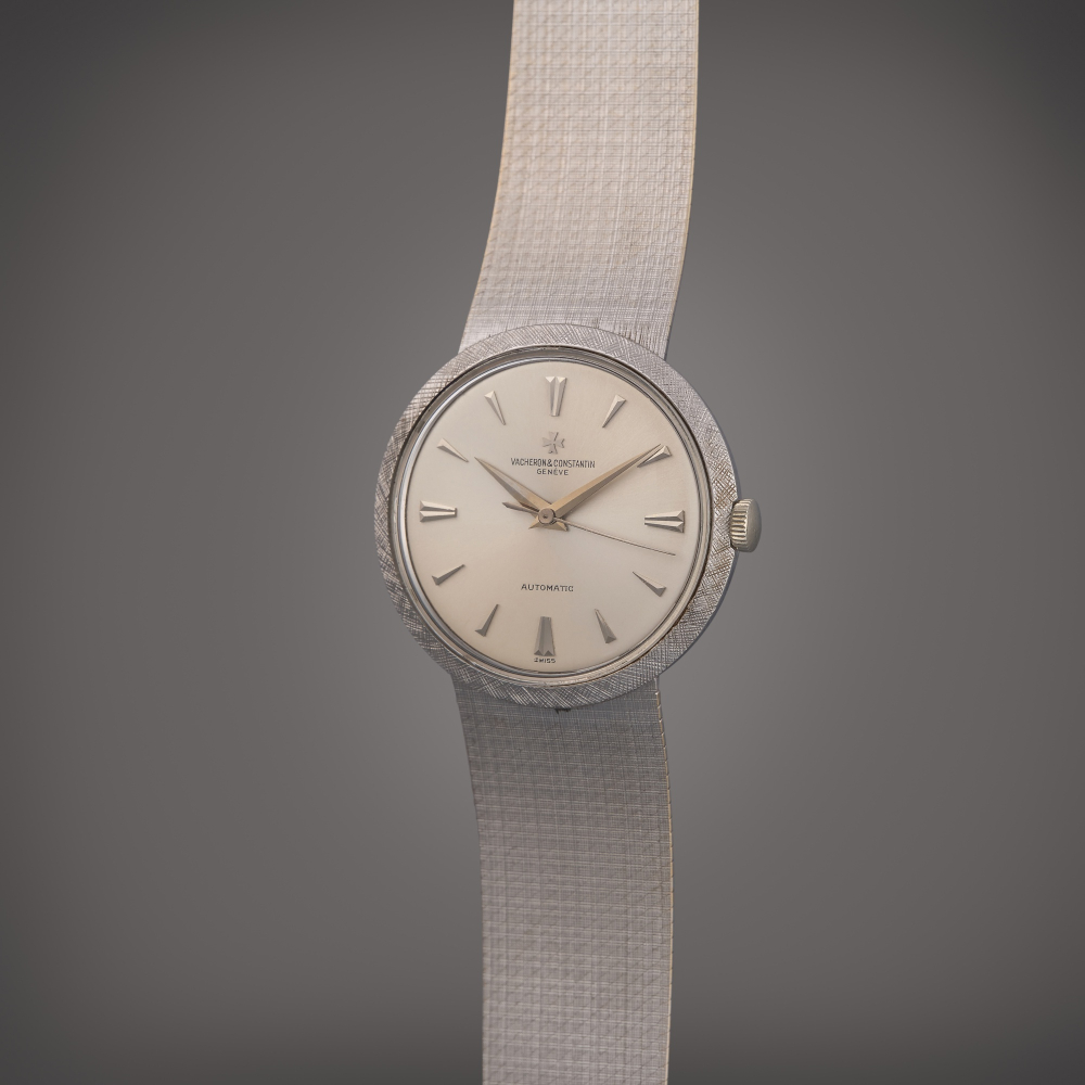 Vacheron Constantin Reference 63780 Calatrava | A white gold automatic bracelet watch, Circa 1965