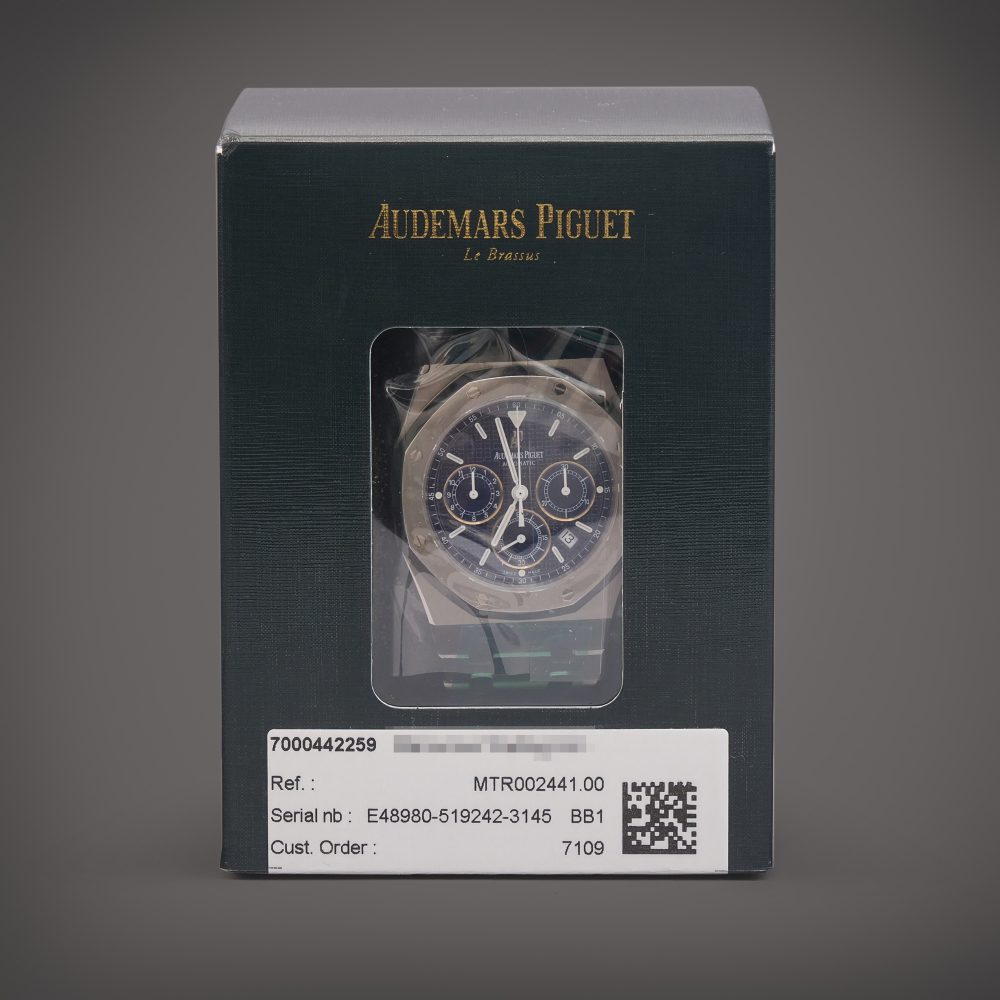 Audemars Piguet Reference 25860ST.OO.1110ST.04 Royal Oak | A stainless steel automatic chronograph wristwatch with date, Service Sealed, Circa 2001