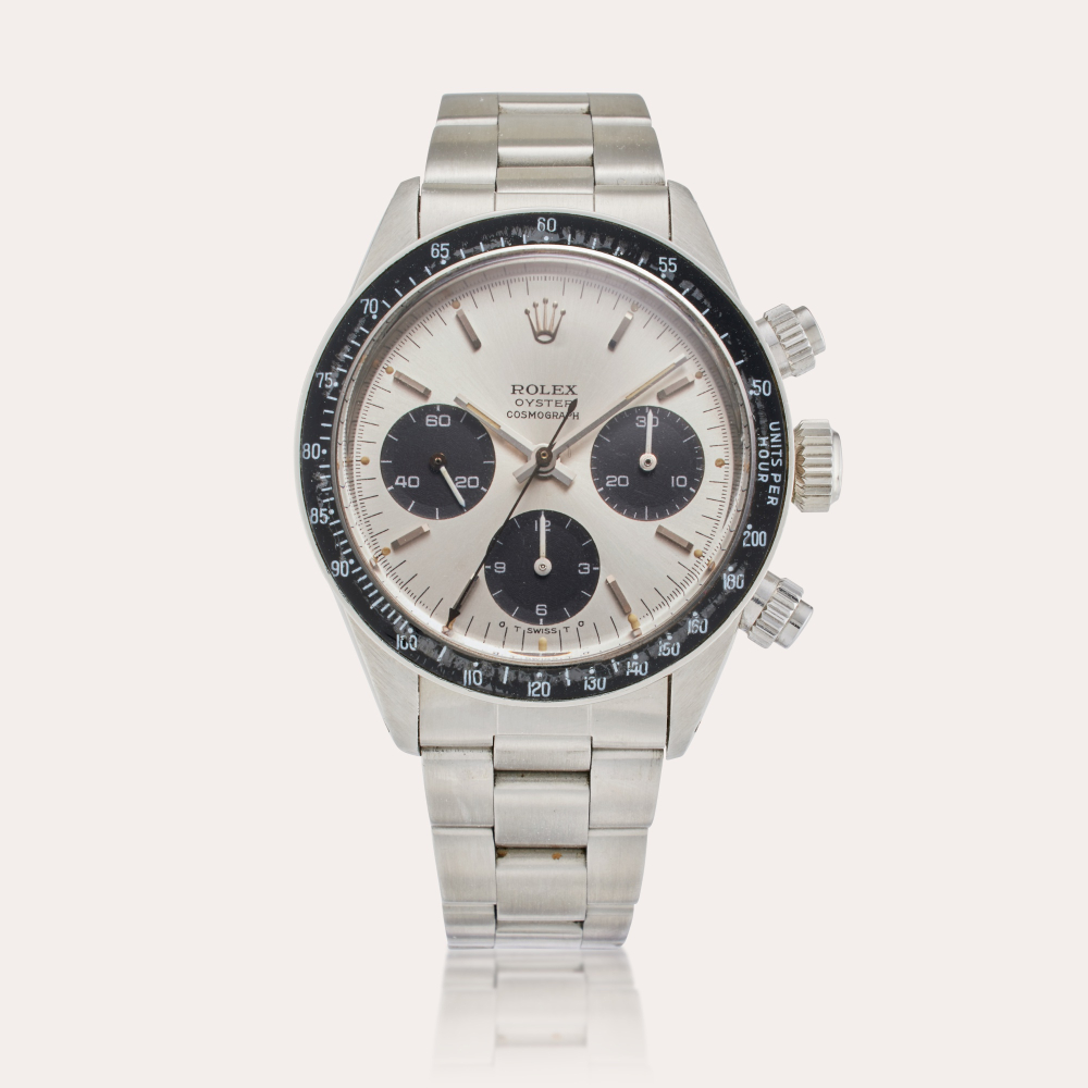Rolex Reference 6263 ‘Sigma Dial’ Daytona | A stainless steel chronograph wristwatch with bracelet, Circa 1974
