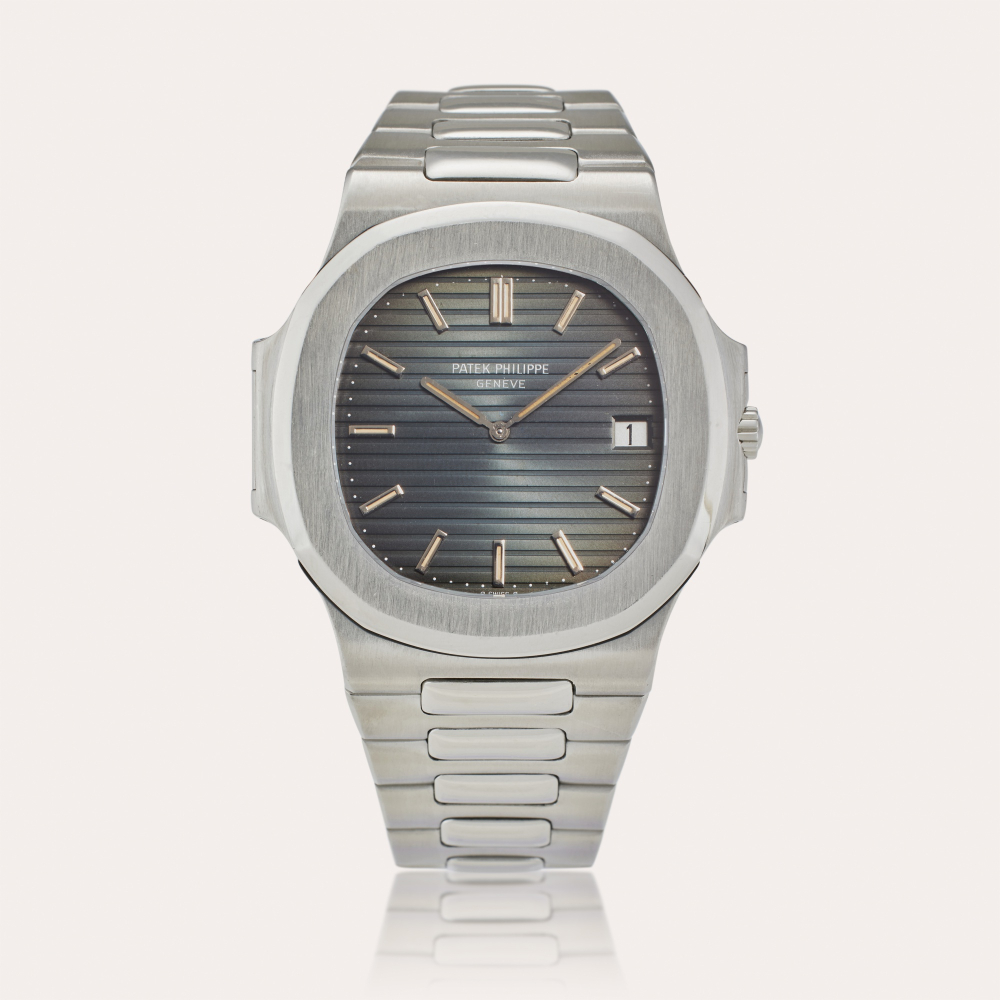 Patek Philippe Reference 3700/1 ‘Jumbo’ Nautilus | A stainless steel automatic wristwatch with date and bracelet, Made in 1980