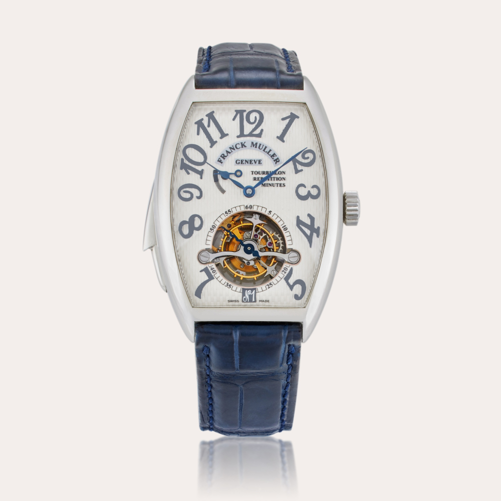 Franck Muller Reference 5850 RMT Imperial Tourbillon 'Piece Unique' | A stainless steel minute repeating tourbillon wristwatch, Made as a Piece Unique, Circa 2003