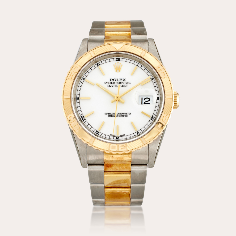 Rolex Reference 16263 Datejust ‘Thunderbird’ | A stainless steel and yellow gold automatic wristwatch with date and bracelet, Circa 2002