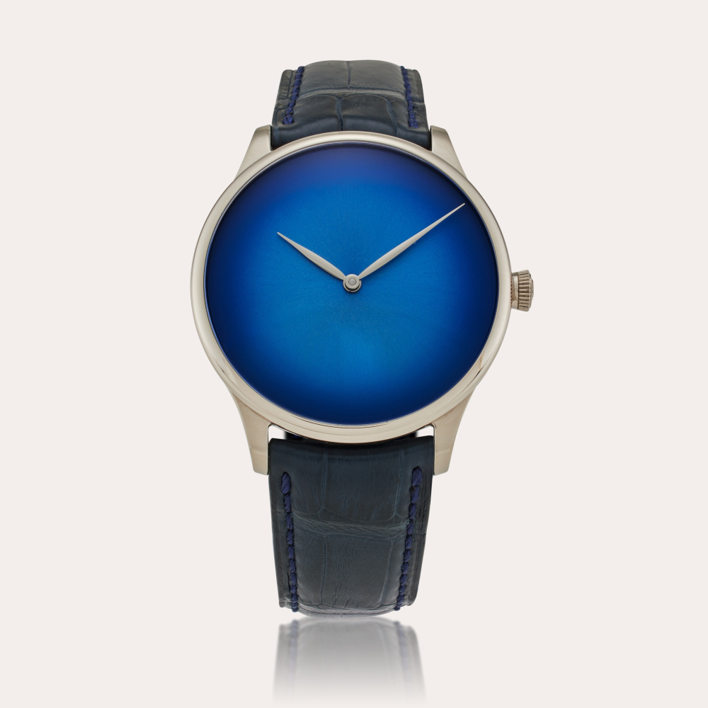 H. Moser Cie Reference 2327-0220 Venturer Concept | A limited edition white gold wristwatch with power reserve indication, Circa 2021