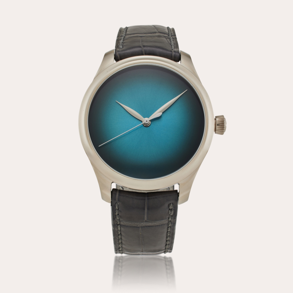 H. Moser Cie Reference 1200-0206 Endeavour Centre Seconds 'Unique Double Hairspring' | A limited edition white gold automatic wristwatch, Circa 2019