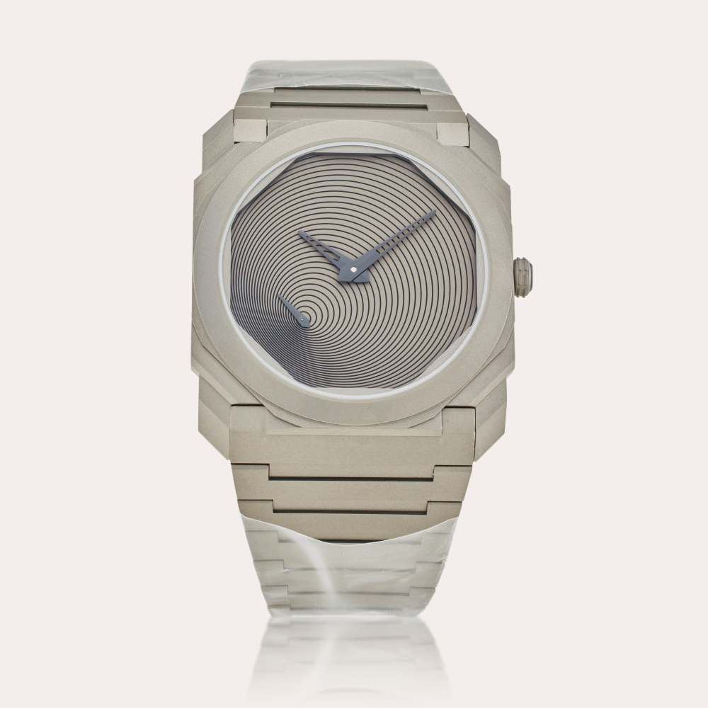 Bulgari Reference 103245 Octo Finissimo ‘Tadao Ando’ | A limited edition titanium automatic wristwatch with bracelet, Circa 2020