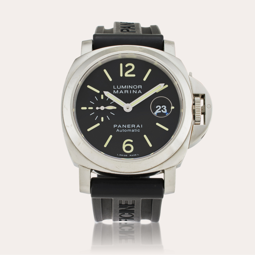 Panerai Reference PAM 00299 Luminor Marina | A limited edition stainless steel automatic wristwatch with date, Circa 2010