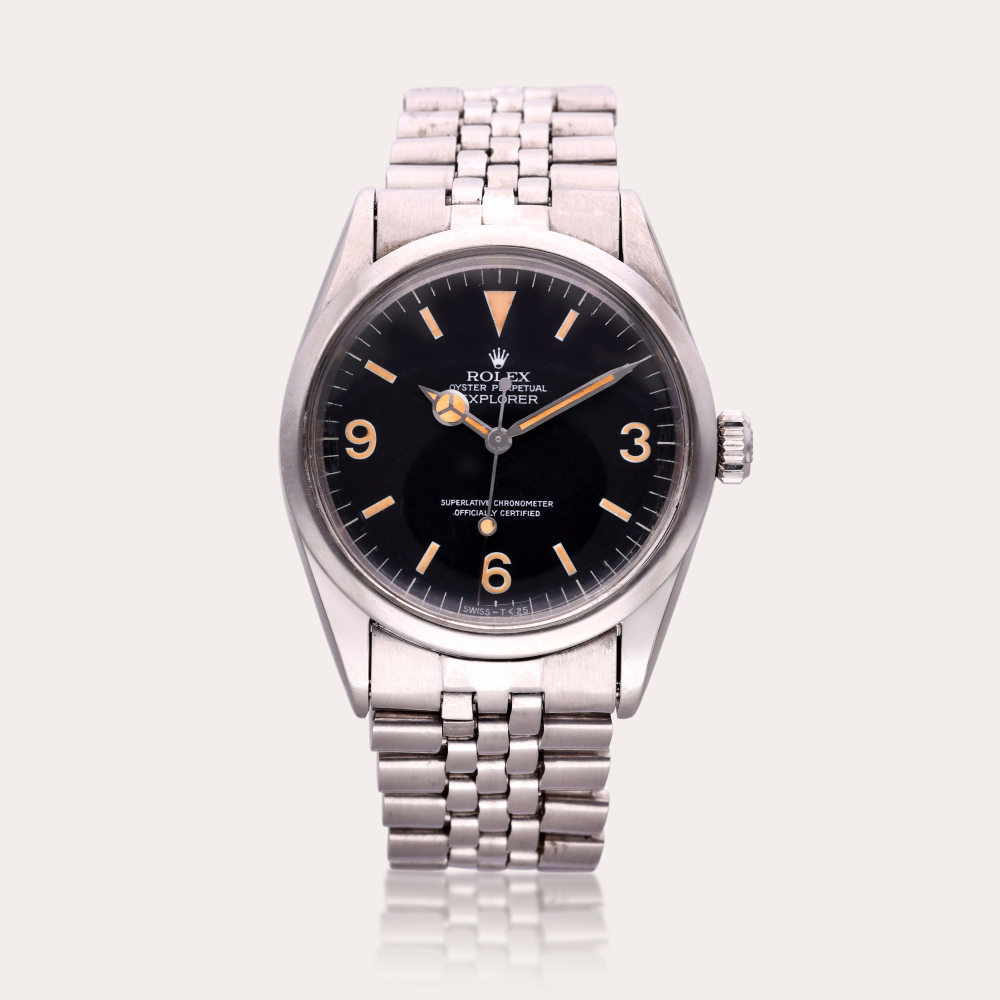 Rolex Reference 1016 Explorer | A stainless steel automatic wristwatch with bracelet, Circa 1967