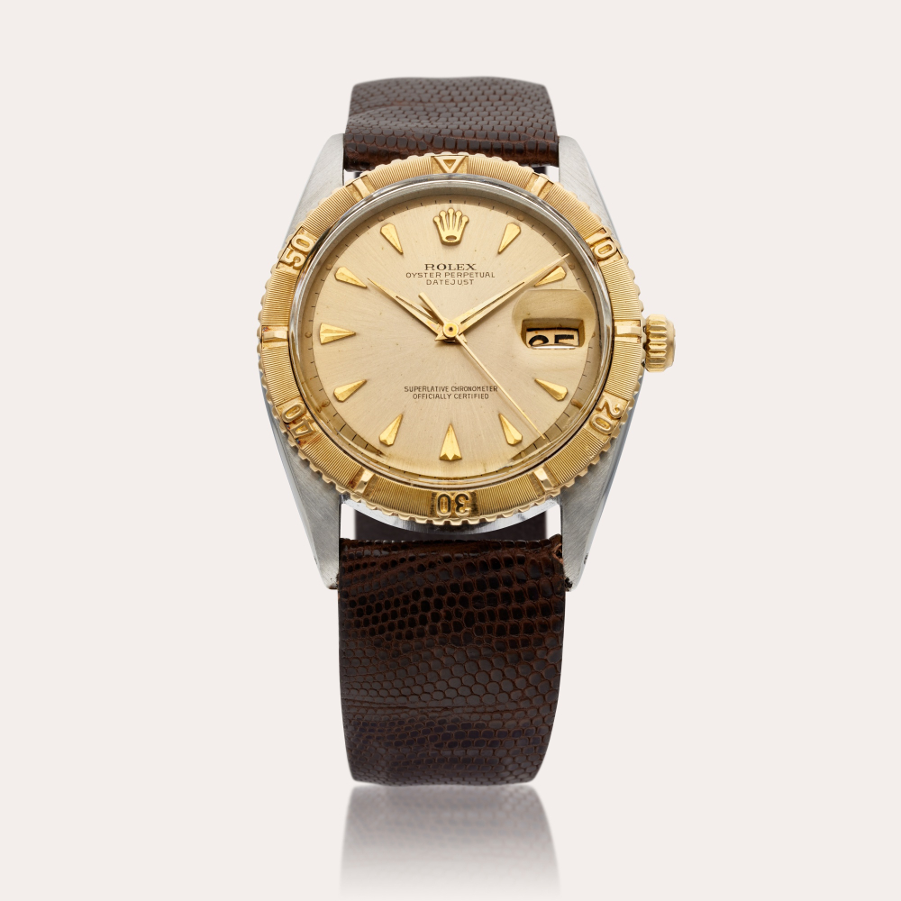 Rolex Reference 1625 Datejust ‘Turn-O-Graph’ | A stainless steel and yellow gold automatic wristwatch with date, Circa 1960